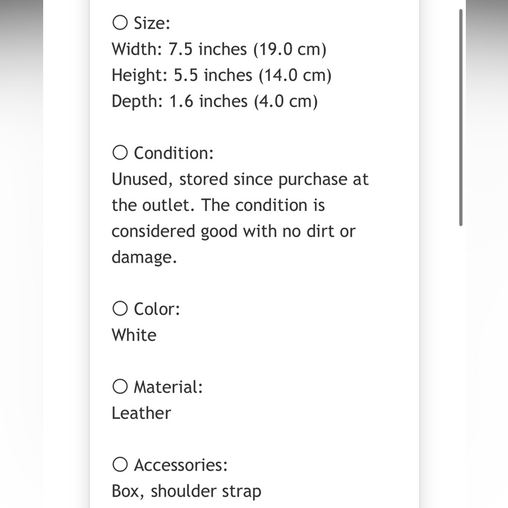 Gucci Cream Leather Shoulder Bag - Picture 10 of 10